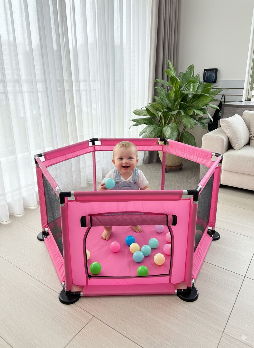 Corral Hexagonal Para Bebes